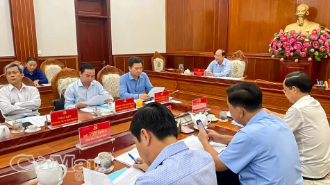 Phiên họp đầu tiên về phòng chống tham nhũng, lãng phí, tiêu cực sau hợp nhất