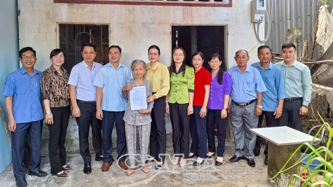 Khởi công xây nhà tình nghĩa tại xã Châu Thới