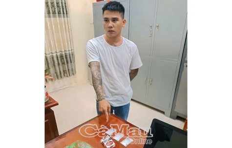 Bắt quả tang đối tượng vận chuyển trái phép chất ma túy