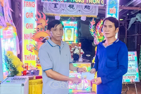 Hỗ trợ gia đình thiếu niên gặp nạn khi đánh bắt thủy sản