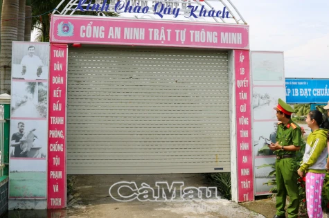 “Cổng an ninh thông minh” – Giữ bình yên xóm làng bằng chuyển đổi số