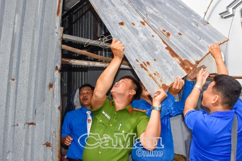 Tuổi trẻ Vĩnh Trạch chung tay “Xoá nhà tạm, nhà dột nát”