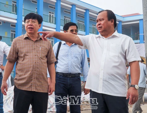 Đẩy nhanh tiến độ xây dựng trường THCS-THPT Tân Bằng