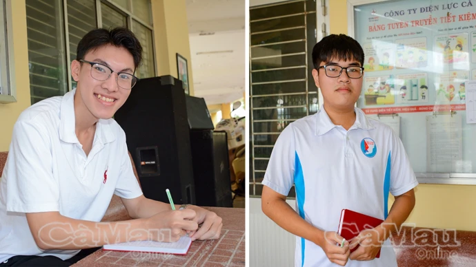 Hành trình chinh phục đỉnh cao tri thức của hai nam sinh Trường THPT chuyên Phan Ngọc Hiển