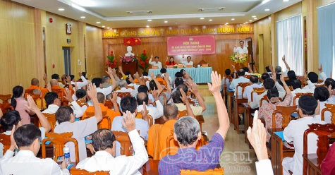 Uỷ ban MTTQ tỉnh Cà Mau triển khai sắp xếp bộ máy, đề ra nhiệm vụ mới