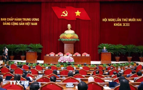 Bế mạc Hội nghị lần thứ 12 Ban Chấp hành Trung ương Đảng khóa XIII