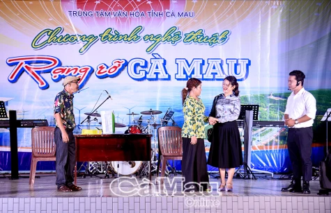 Chương trình nghệ thuật “Rạng rỡ Cà Mau”: Thanh âm của niềm tin, khát vọng