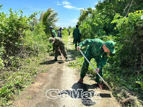 Đồn biên phòng Khánh Hội giữ vững “thế trận lòng dân”  