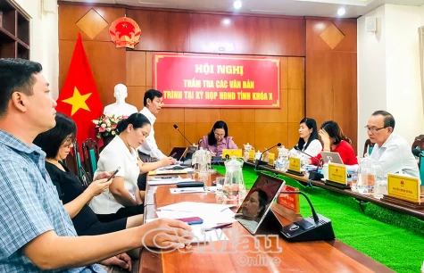 Thẩm tra văn bản trình Kỳ họp thứ 2 HĐND tỉnh khoá X