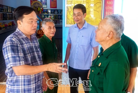 Họp mặt kỷ niệm 78 năm ngày Thương binh - Liệt sĩ tại xã Hồ Thị Kỷ