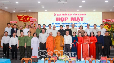 Họp mặt kỷ niệm 70 năm Ngày truyền thống ngành Quản lý Nhà nước về công tác tôn giáo