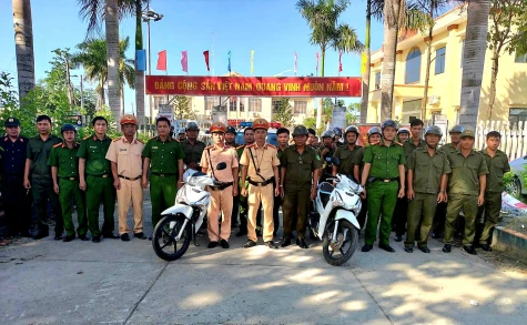 Tổng lực tuần tra, trấn áp tội phạm bảo vệ Đại hội Đảng