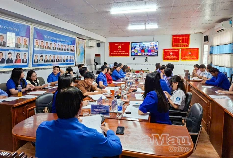 Tỉnh đoàn Cà Mau góp ý văn kiện Đại hội Đảng bộ tỉnh nhiệm kỳ 2025-2030