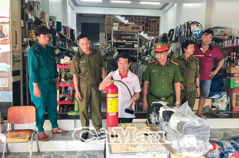 Tăng cường đảm bảo an ninh trật tự trước thềm Đại hội Đảng bộ xã