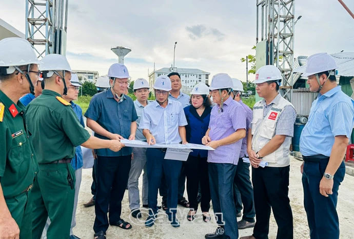 Bám sát công trường, đảm bảo Bệnh viện Đa khoa Cà Mau 1.200 giường hoàn thành đúng tiến độ