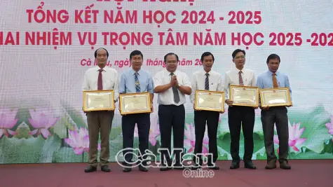 Ngành giáo dục Cà Mau: Vững bước từ nền tảng đổi mới toàn diện