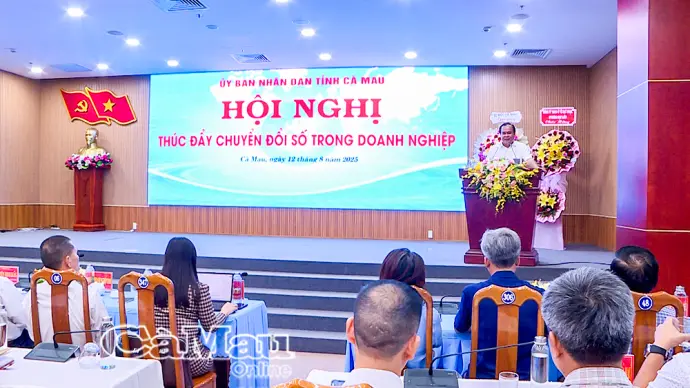 Cà Mau thúc đẩy chuyển đổi số trong doanh nghiệp năm 2025