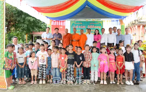 Bế giảng lớp chữ Khmer hè: Gìn giữ ngôn ngữ, bản sắc dân tộc