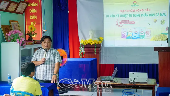 Nâng cao kỹ thuật sử dụng phân bón cho nông dân Cà Mau