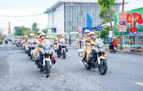 Công an Cà Mau - 80 năm bản lĩnh, vững vàng, vững bước kỷ nguyên mới