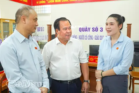 Khảo sát thực tế tại Cà Mau, góp ý dự thảo Luật Chuyển đổi số