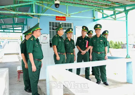 BĐBP Cà Mau tăng cường chống khai thác hải sản bất hợp pháp 