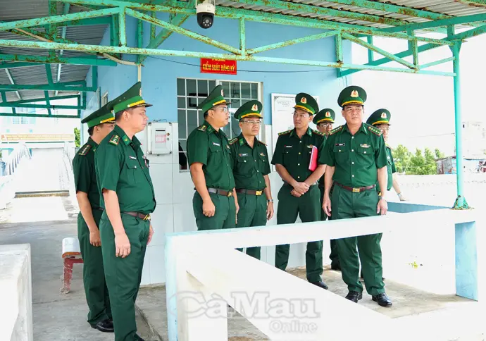 BĐBP Cà Mau tăng cường chống khai thác hải sản bất hợp pháp 