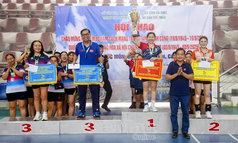 Sôi nổi, ấn tượng, lan tỏa tinh thần thể thao mừng Quốc khánh