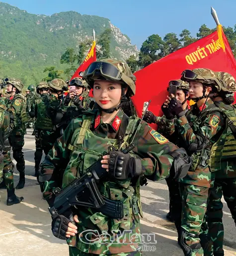 Quân nhân Cà Mau vinh dự tham gia Lễ diễu binh Quốc khánh 2/9