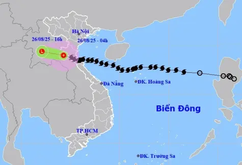 Bão Kajiki suy yếu thành áp thấp nhiệt đới