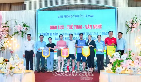 Sôi nổi giải thể thao chào mừng Quốc khánh 2/9