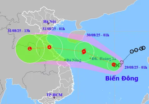 Hôm nay áp thấp nhiệt đới có khả năng mạnh lên thành bão