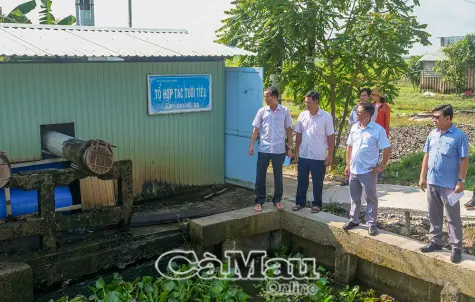 Xã Vĩnh Thanh: Rà soát, hoàn chỉnh hệ thống đê bao và trạm bơm điện