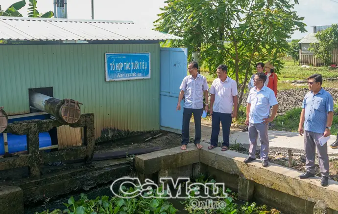 Xã Vĩnh Thanh: Rà soát, hoàn chỉnh hệ thống đê bao và trạm bơm điện