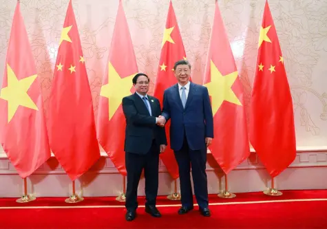 Thủ tướng Phạm Minh Chính hội kiến Tổng Bí thư, Chủ tịch nước Trung Quốc