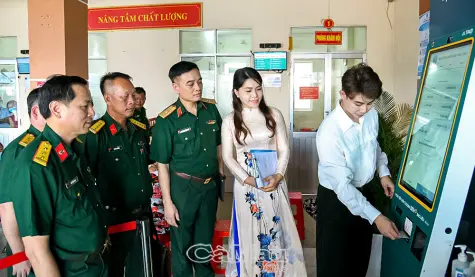 Cục Quân y khảo sát bệnh viện Quân dân y Cà Mau