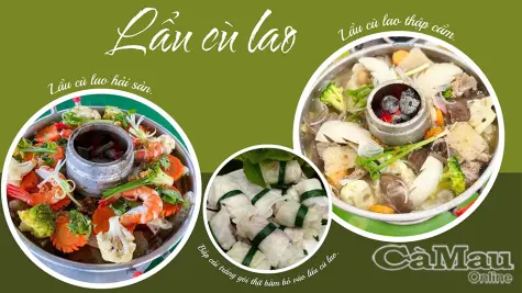 Đặc sắc “Lẩu cù lao"
