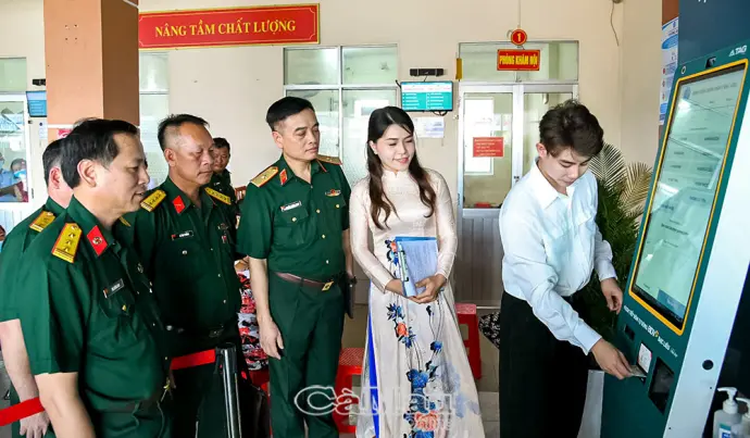 Cục Quân y khảo sát bệnh viện Quân dân y Cà Mau