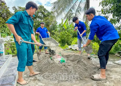 Dấu ấn của tuổi trẻ qua những công trình dân sinh