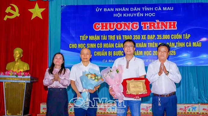 Quỹ khuyến học Võ Văn Kiệt tiếp sức hàng ngàn học sinh, sinh viên đến trường