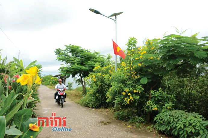 ជីវភាពជនរួមជាតិ Khmer នៅ Vĩnh Hậu មួយថ្ងៃកាន់តែមានភាពរីកចម្រើន