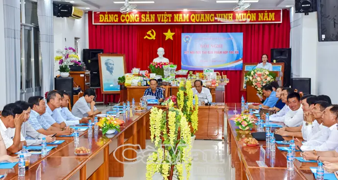 Liên minh HTX tỉnh tổ chức hội nghị kết nối tiêu thụ sản phẩm