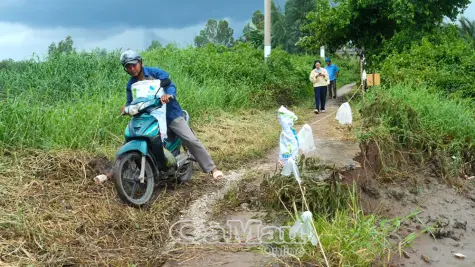 Sạt lở phức tạp đe dọa đời sống dân sinh ở An Trạch