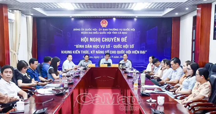 Khai trương nền tảng “Bình dân học vụ số - Quốc hội số”