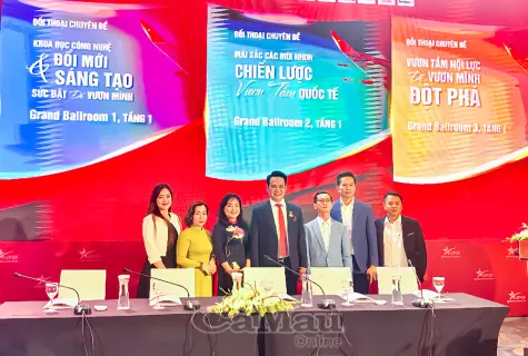 Doanh nhân trẻ Cà Mau tham dự Diễn đàn Kinh tế tư nhân Việt Nam 2025