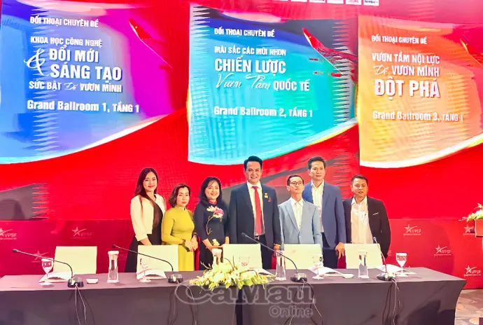 Doanh nhân trẻ Cà Mau tham dự Diễn đàn Kinh tế tư nhân Việt Nam 2025