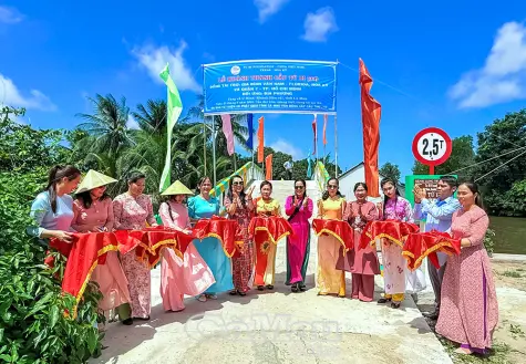 Khánh thành cầu Từ Bi 34 tại xã U Minh