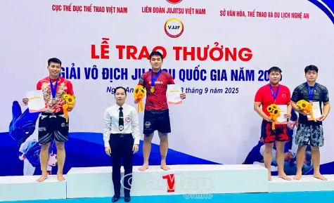 Cà Mau giành 6 huy chương Jujitsu quốc gia năm 2025