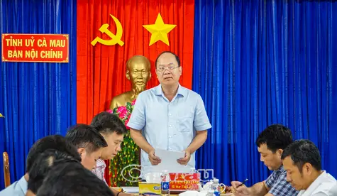 Công tác phòng, chống tham nhũng, tiêu cực, lãng phí phải toàn diện, thực chất, sát thực tiễn