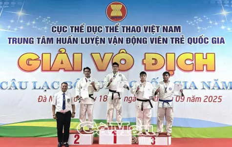 Sơn Hoàng Dũng giành Huy chương Bạc Giải vô địch cúp các CLB Judo quốc gia năm 2025